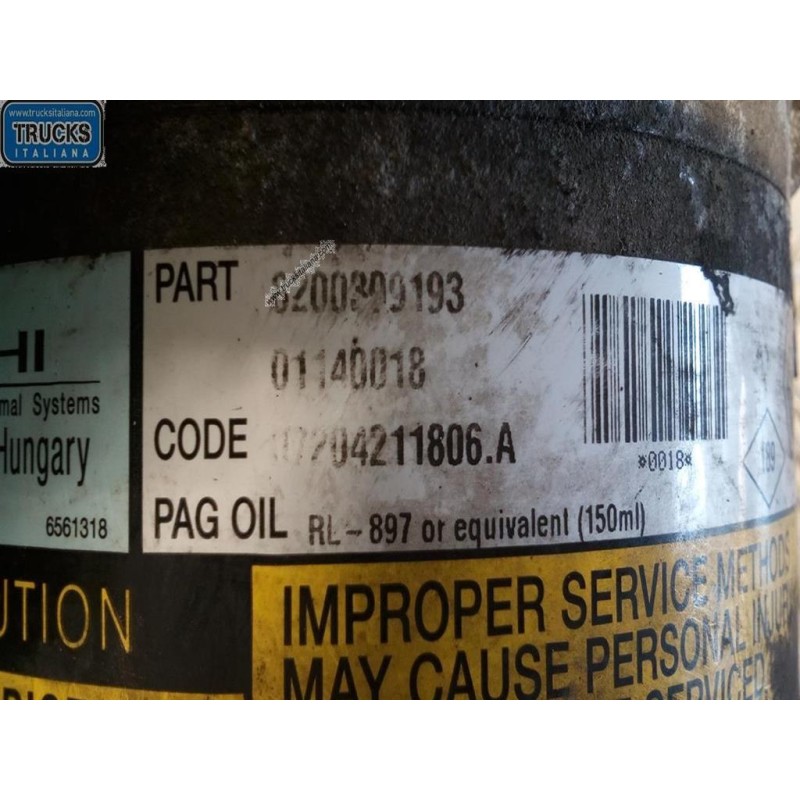 RENAULT AIR CONDITIONER COMPRESSOR RENAULT Megane 2002>2006 used