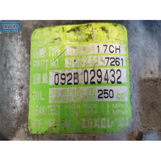 AIR CONDITIONER COMPRESSOR NISSAN Vanette used