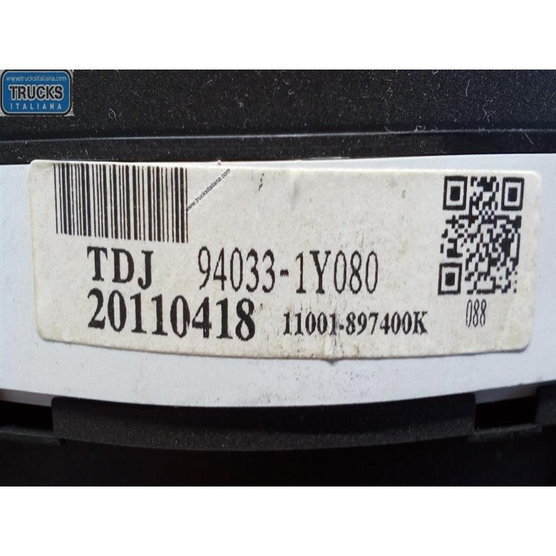 KIA QUADRO STRUMENTI KIA Picanto 2011>2017 usato