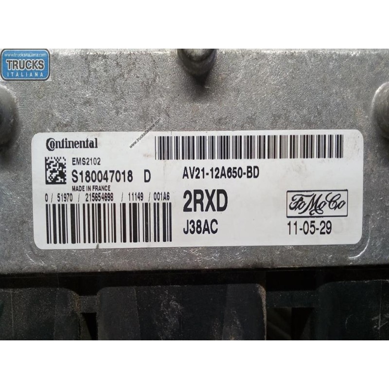 FORD ENGINE UNIT FORD Fiesta 2008>2013 used