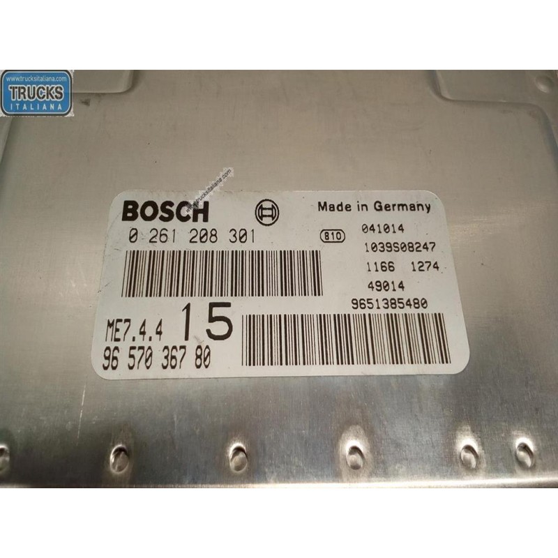 PEUGEOT ENGINE UNIT PEUGEOT 307 CC 2004>2009 used