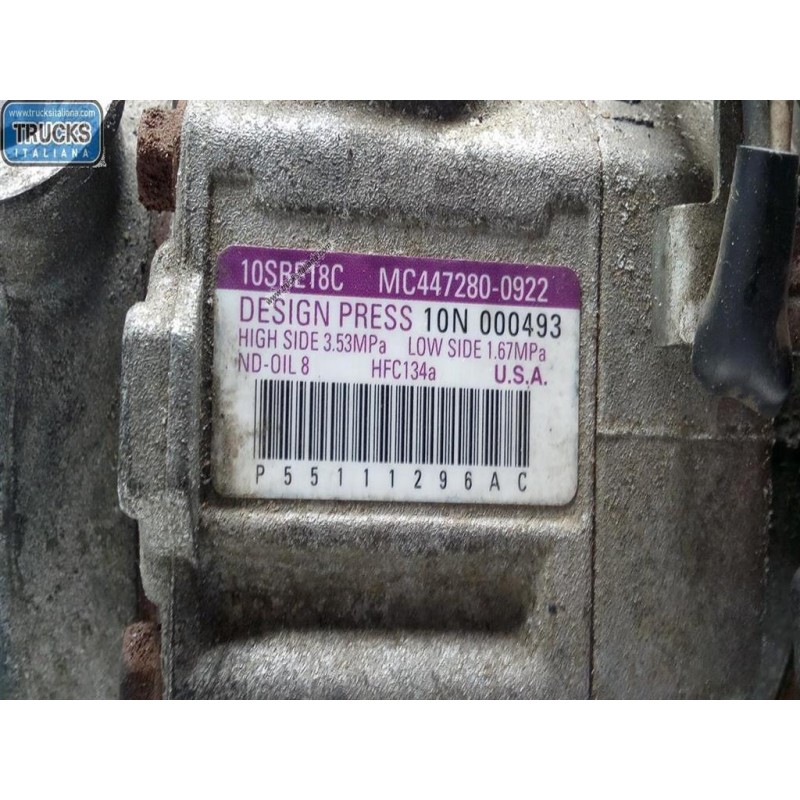 JEEP AIR CONDITIONER COMPRESSOR JEEP Patriot 2007>2011 used