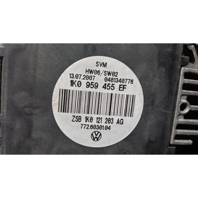 VOLKSWAGEN CONVEYOR ELECTRIC FAN VOLKSWAGEN Golf Plus 2004>2008 used