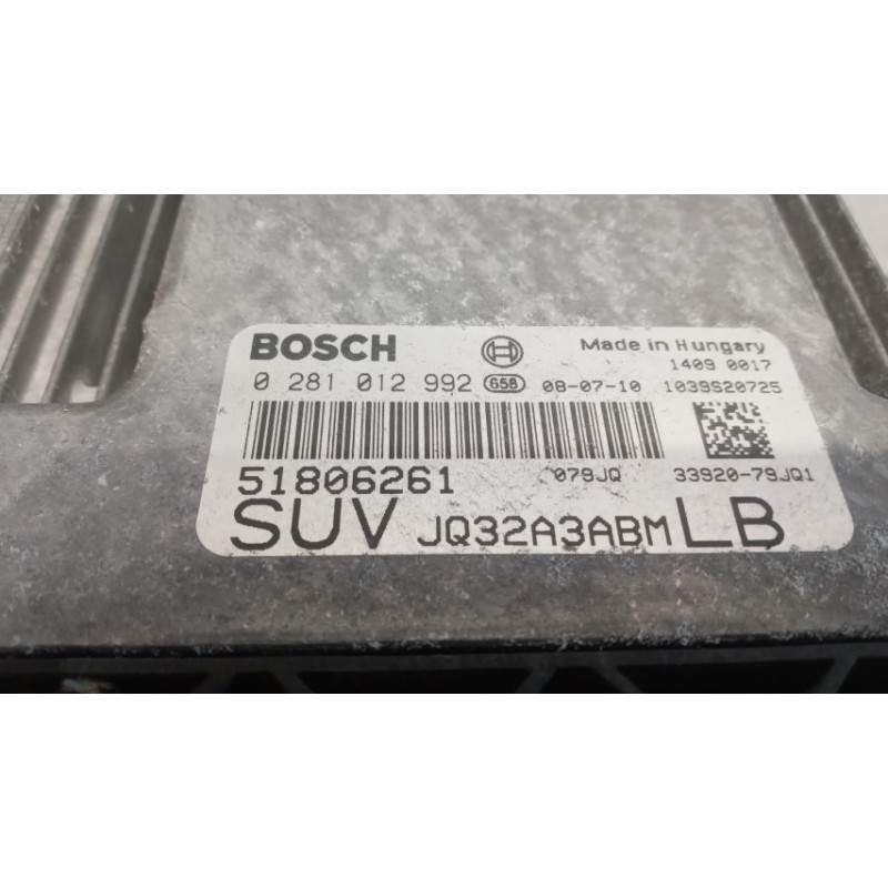 FIAT CENTRALINA MOTORE FIAT Sedici 2005>2009 usato