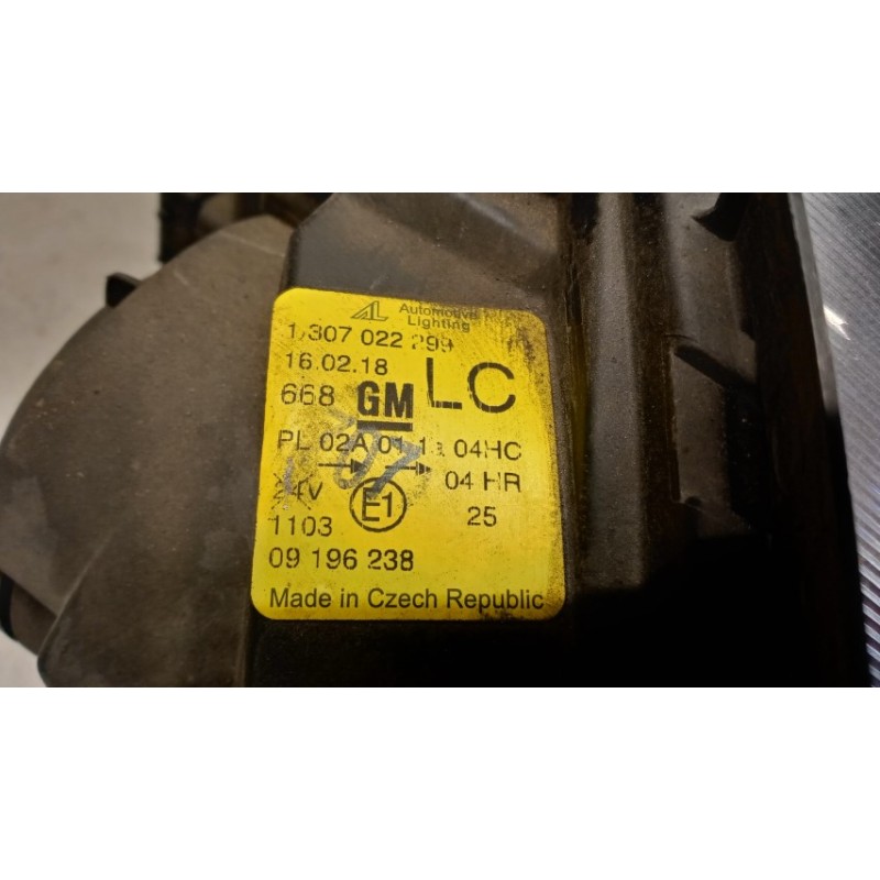 OPEL FRONT LEFT FLASHLIGHT  OPEL Corsa C 2000>2003 used
