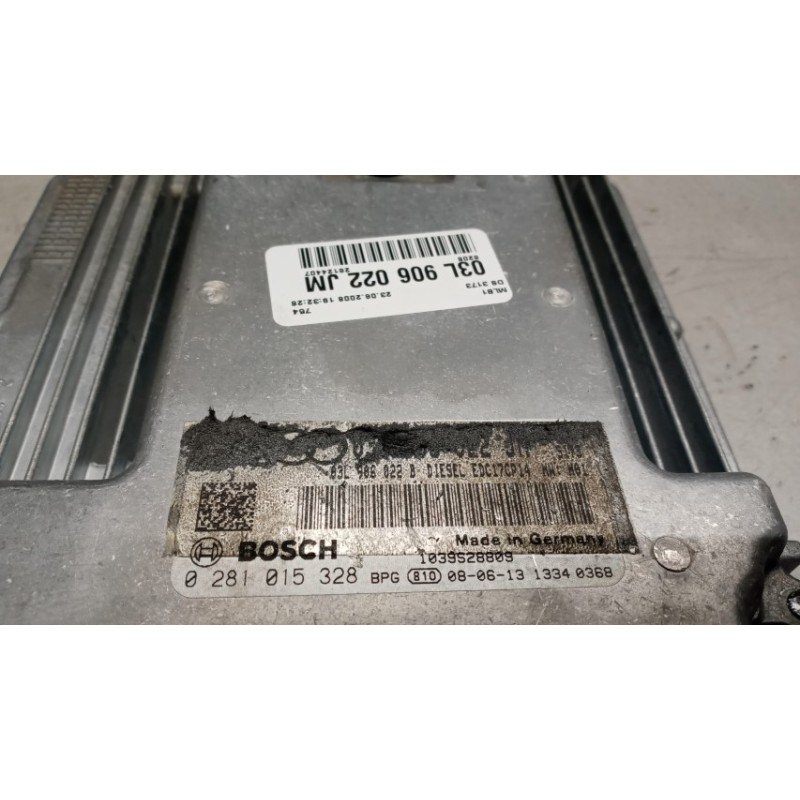 AUDI ENGINE UNIT AUDI A4 2007>2011 used