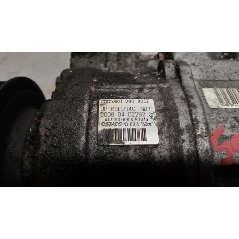 AUDI COMPRESSORE ARIA CONDIZIONATA AUDI A4 2007>2011 usato