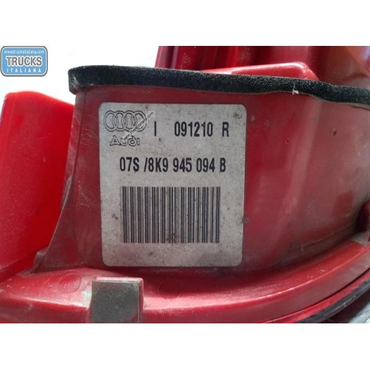 RIGHT REAR LED LIGHT ON BACK AUDI A4 2007>2011 used