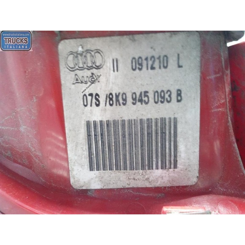 AUDI LEFT REAR LEF LIGHT ON BACK AUDI A4 2007>2011 used