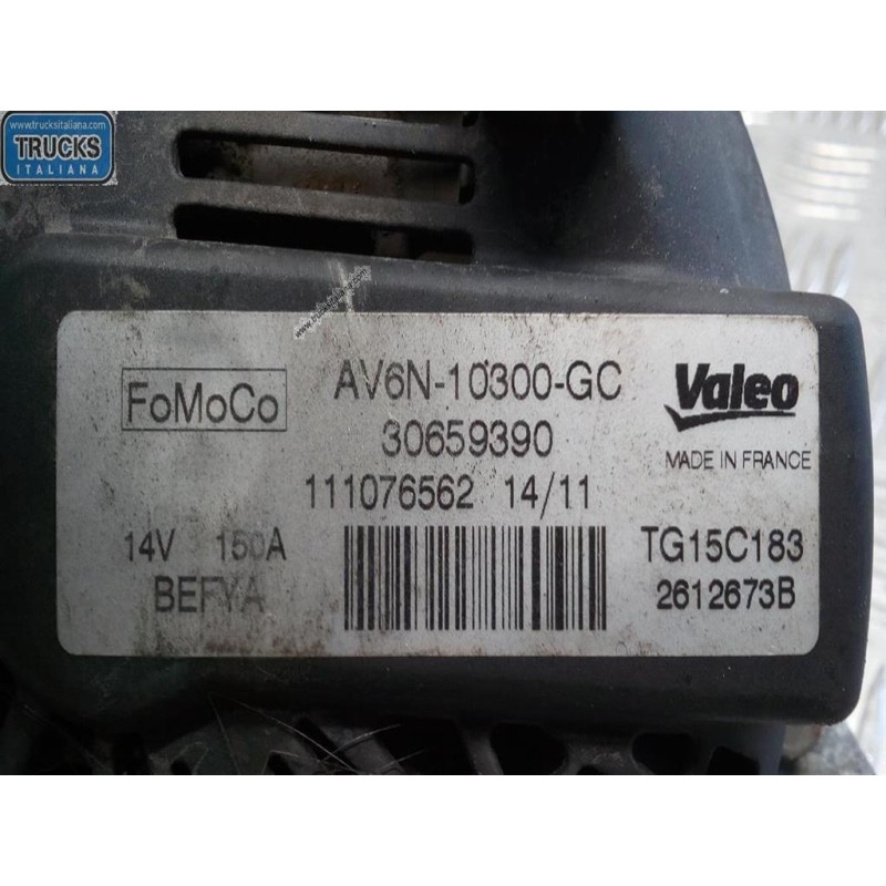 FORD ALTERNATOR FORD Fiesta 2008>2013 used