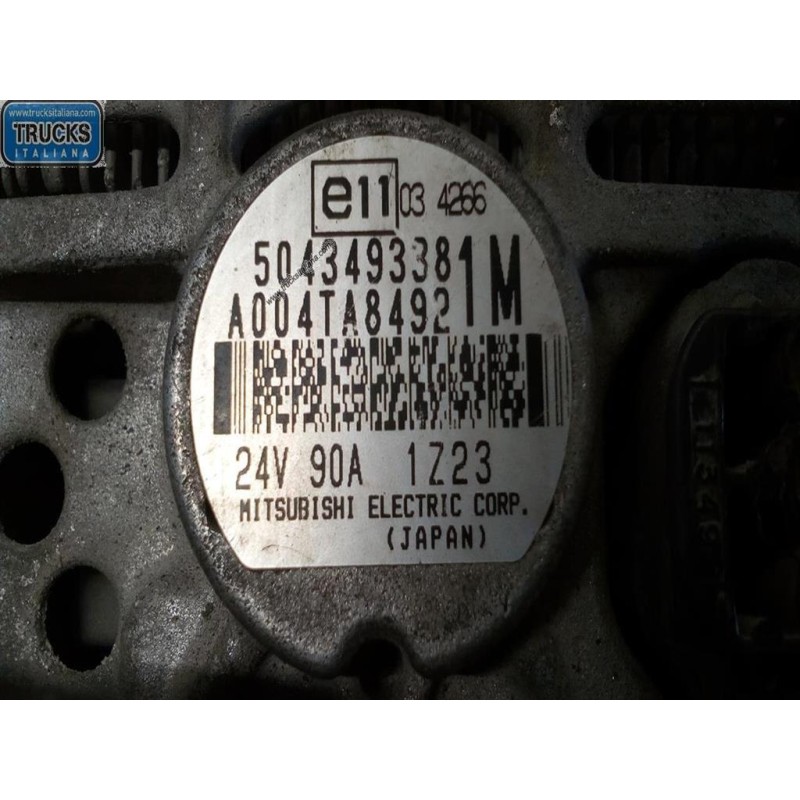 IVECO ALTERNATOR IVECO EUROTECH used