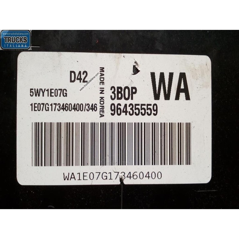 CHEVROLET CENTRALINA MOTORE CHEVROLET Kalos 2005>2008 usato