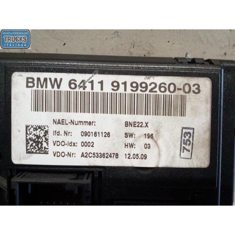 BMW CENTRALINA CLIMATIZZATORE BMW Serie 1 (E81)2007> usato