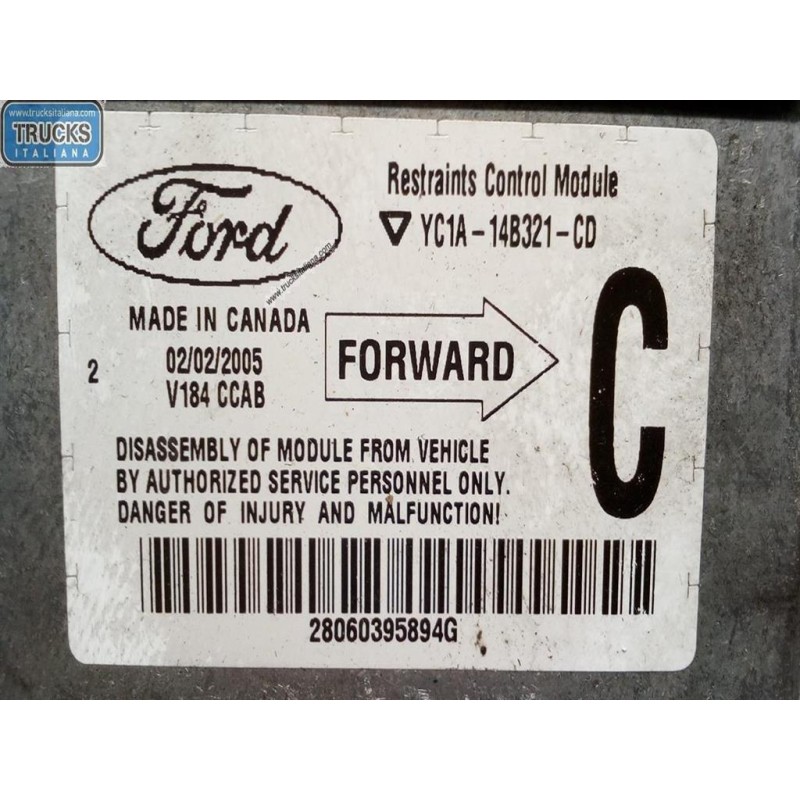 FORD van CENTRALINA AIR BAG FORD van Transit 2000>2006 usato