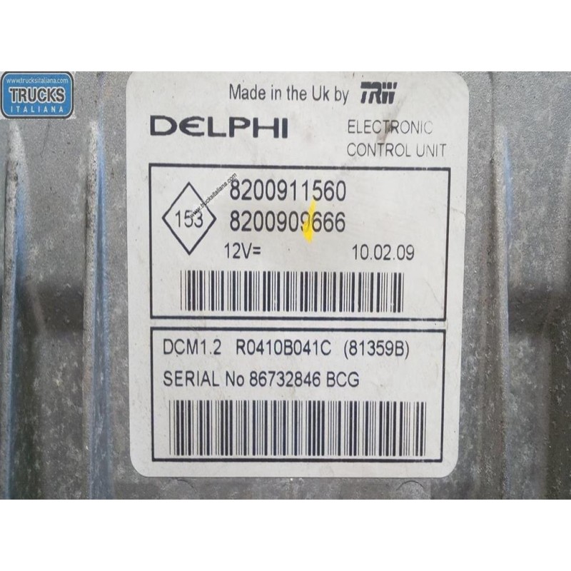 RENAULT ENGINE UNIT RENAULT Clio 2005>2009 used