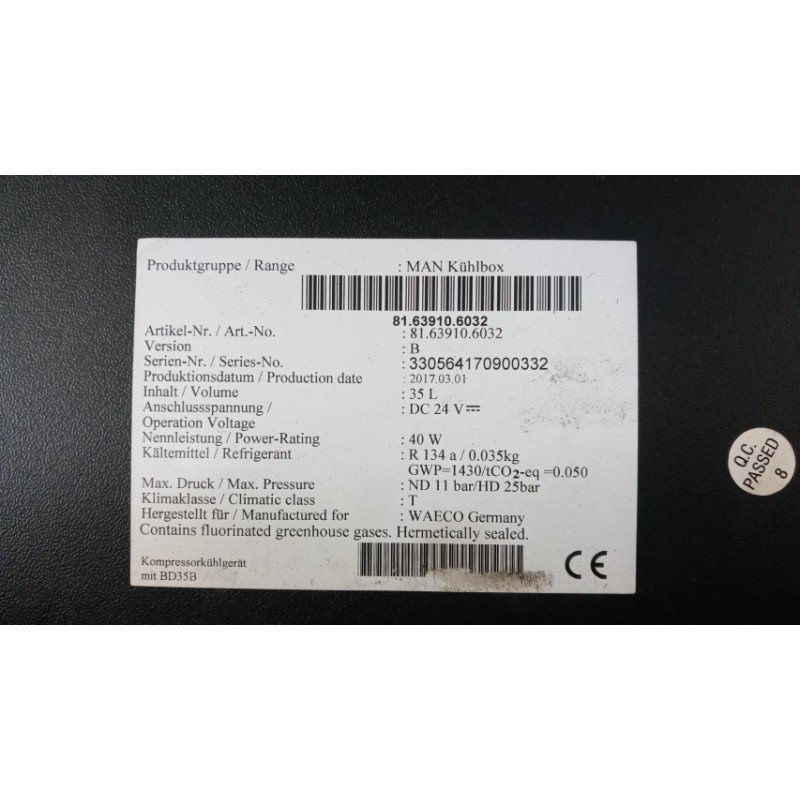 MAN REFRIGERATOR  MAN TGX euro 6 used