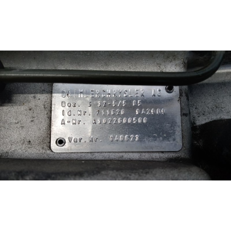 MERCEDES-BENZ van GEARBOXES  MERCEDES-BENZ van Sprinter 2001>2005 used