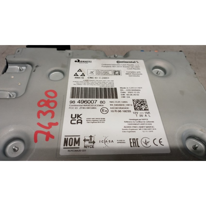 CITROEN AUTORADIO CITROEN C5 Aircross 2022> usato