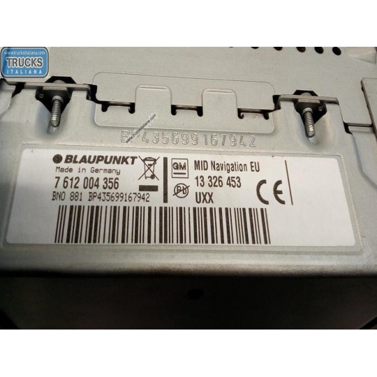 AUTORADIO OPEL Insignia 2009>2012 usato