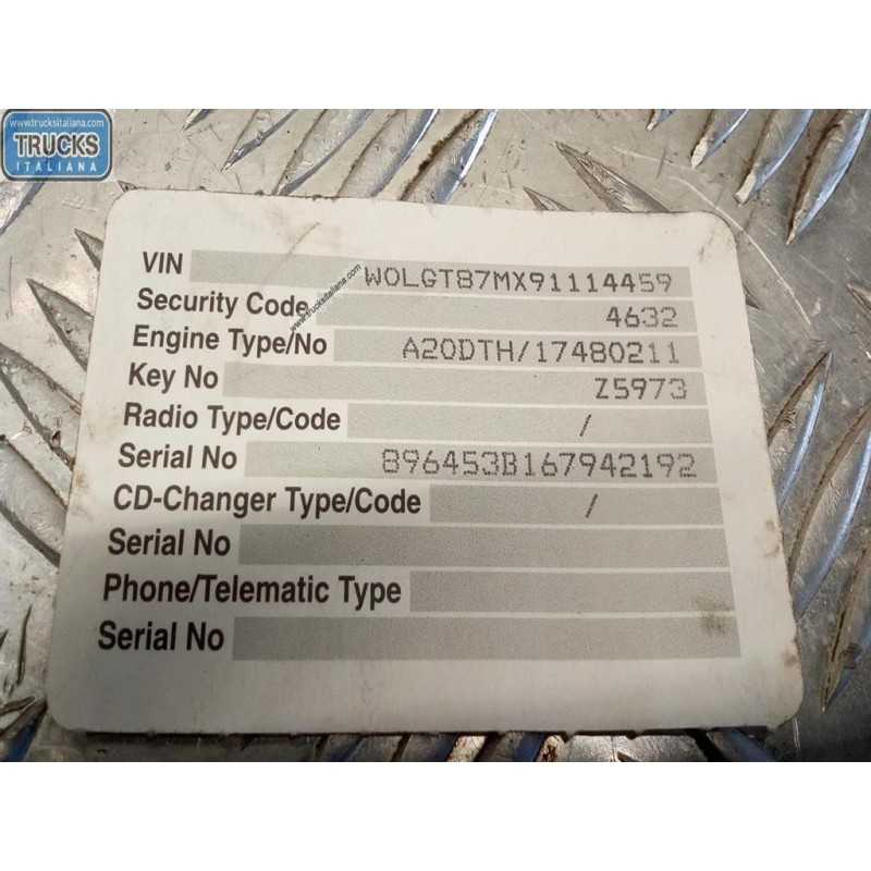 OPEL AUTORADIO OPEL Insignia 2009>2012 usato