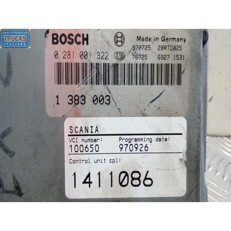 SCANIA ENGINE UNIT SCANIA 144 used