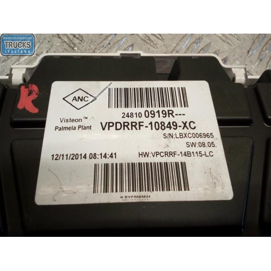 INSTRUMENT PANEL RENAULT Captur 2013>2017 used