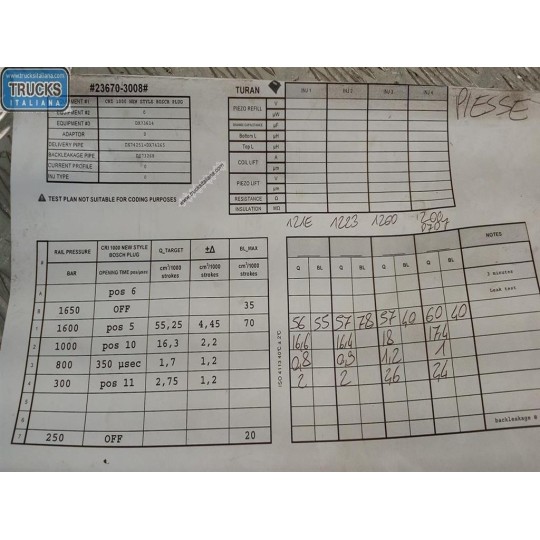 INJECTORS  TOYOTA Land Cruiser 120/125 used