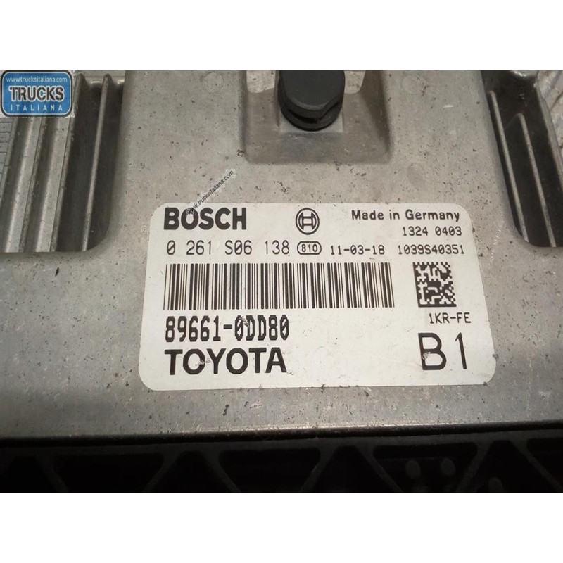 TOYOTA CENTRALINA MOTORE TOYOTA Yaris 2008>2011 usato