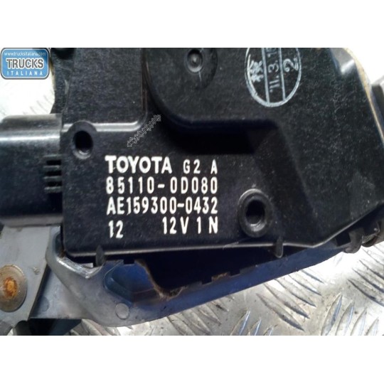 windshield wiper motor TOYOTA Yaris 2008>2011 used