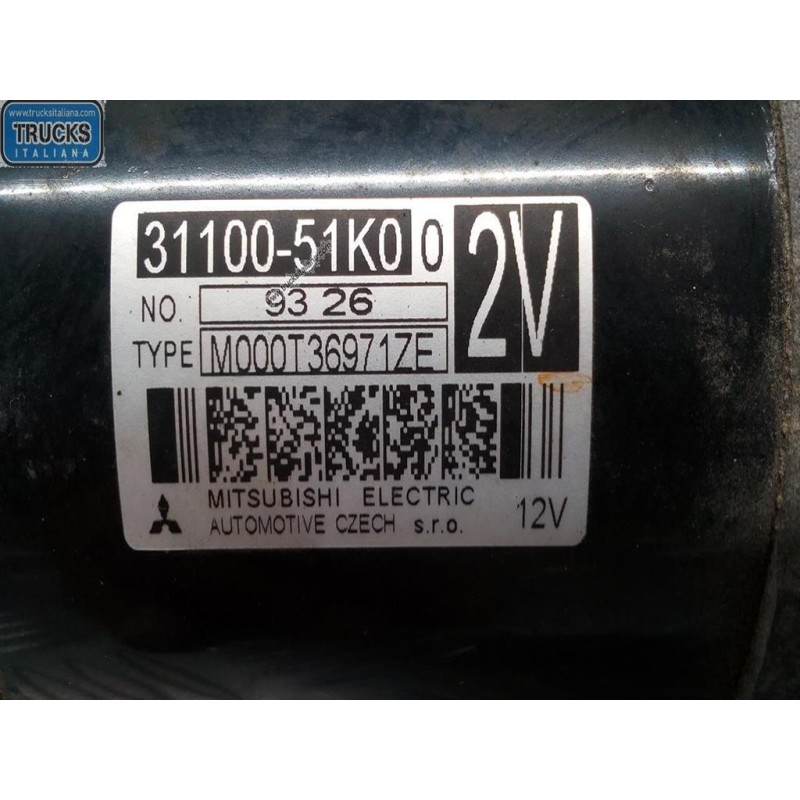 OPEL STARTER MOTOR OPEL Agila B 2008>2015 used