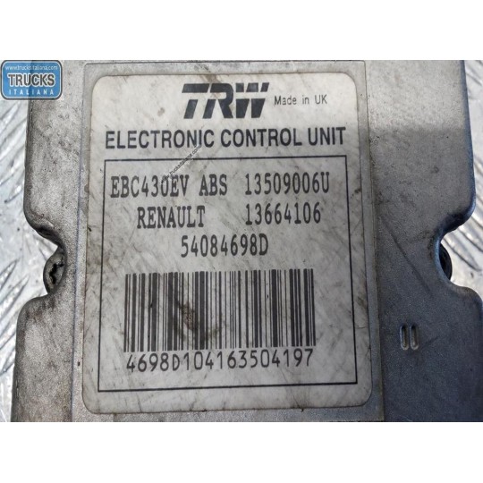 ABS SYSTEM NISSAN Van Interstar 1998>2011 used