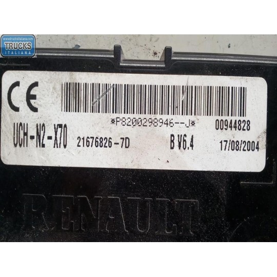 VARIOUS CONTROL UNITS  NISSAN Van Interstar 1998>2011 used