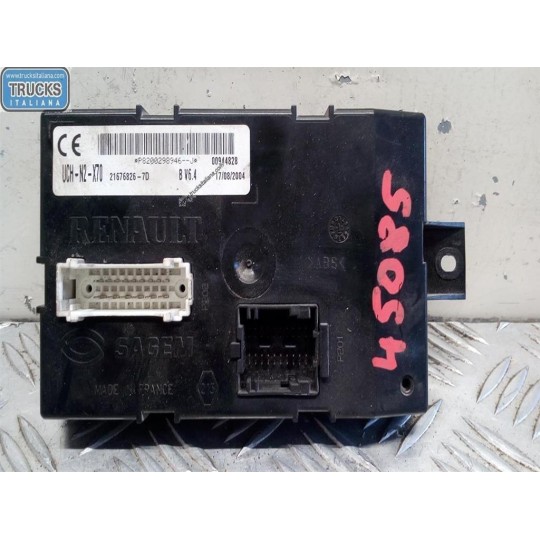 VARIOUS CONTROL UNITS  NISSAN Van Interstar 1998>2011 used