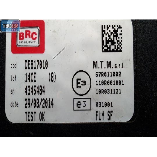 VARIOUS CONTROL UNITS B  FIAT Sedici 2009>2014 used