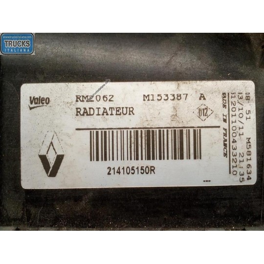 RADIATORE ACQUA RENAULT Megane 2008>2012 usato