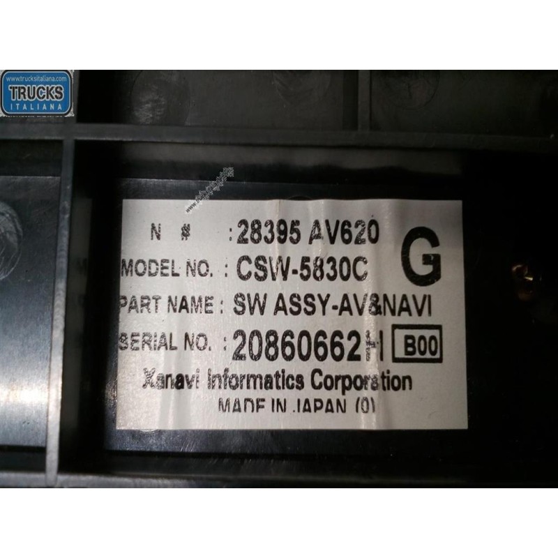 NISSAN CENTRALINE VARIE NISSAN Primera 2002>2008 usato