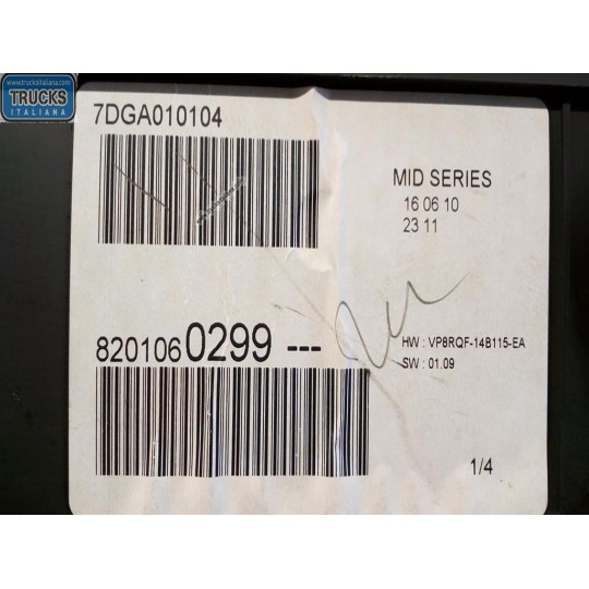 INSTRUMENT PANEL RENAULT Clio 2009>2012 used