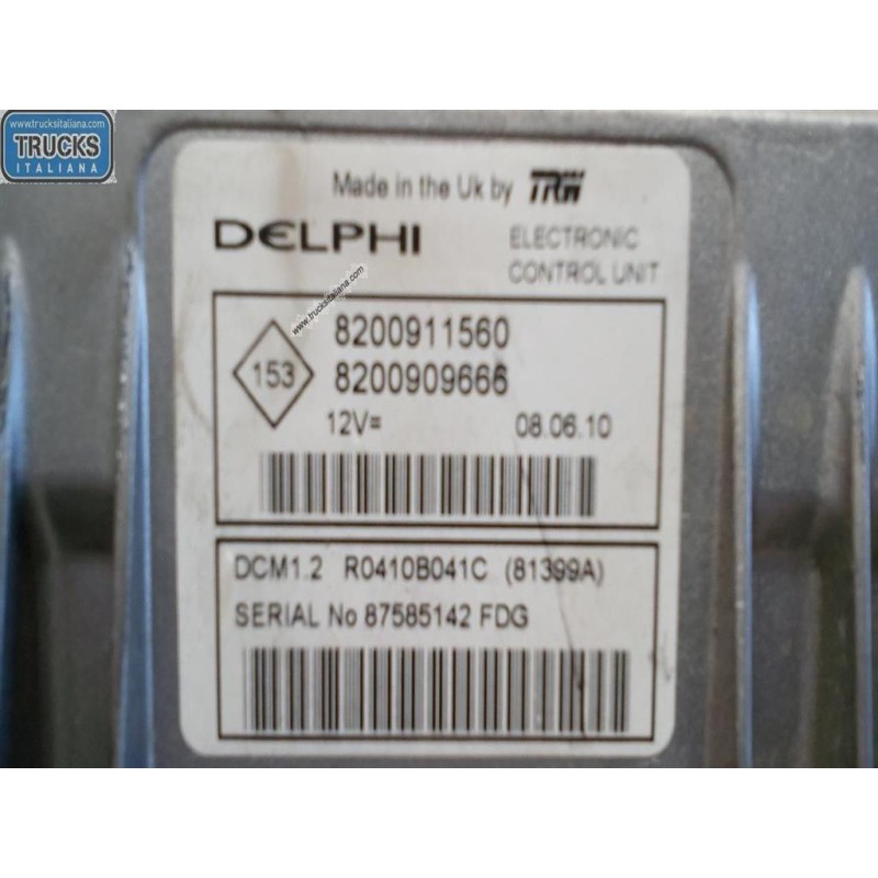 RENAULT CENTRALINA MOTORE RENAULT Clio 2009>2012 usato