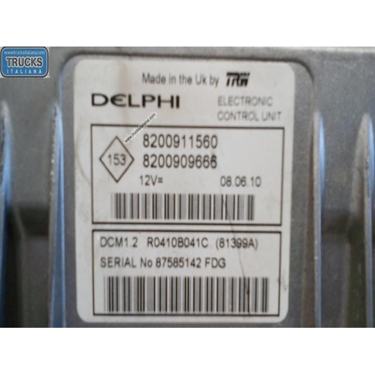 CENTRALINA MOTORE RENAULT Clio 2009>2012 usato