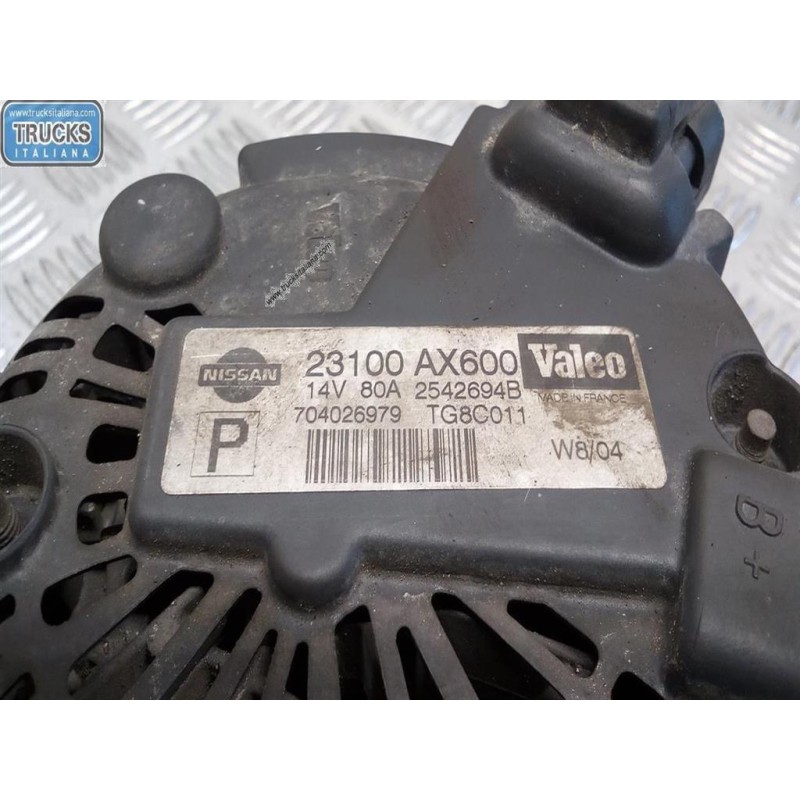 NISSAN ALTERNATORE NISSAN Micra 2003>2005 usato