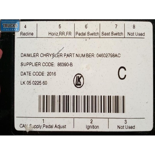 CENTRALINE VARIE CHRYSLER 300 C usato