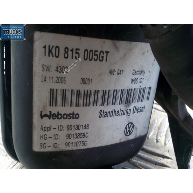 VOLKSWAGEN WEBASTO VOLKSWAGEN Touran 2007>2010 used