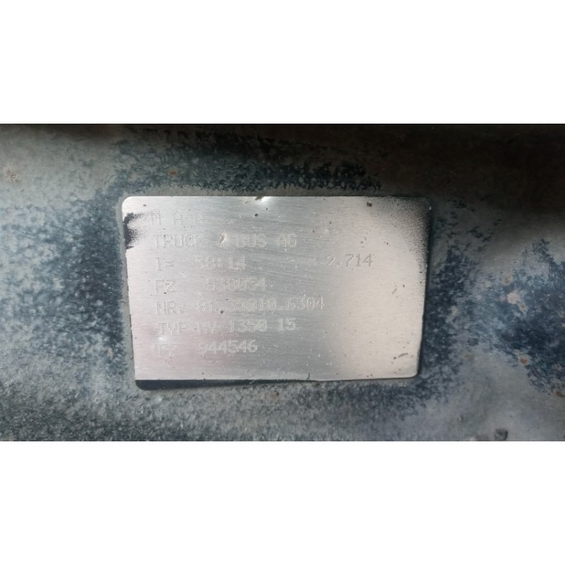 MAN GRUPPO DIFFERENZIALE POSTERIORE MAN TGX euro 6 usato