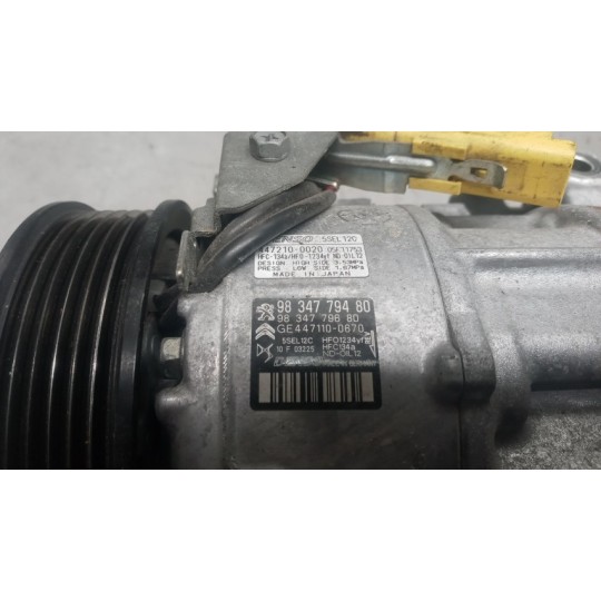 AIR CONDITIONER COMPRESSOR CITROEN C5 Aircross 2022> used