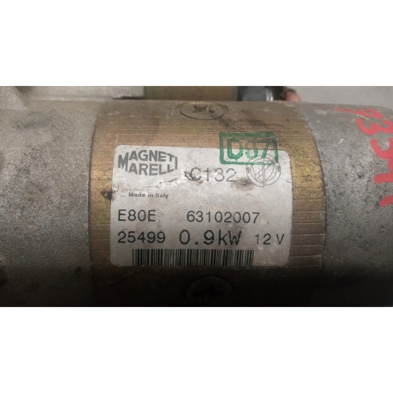 FIAT STARTER MOTOR FIAT Punto 1993>1999 used