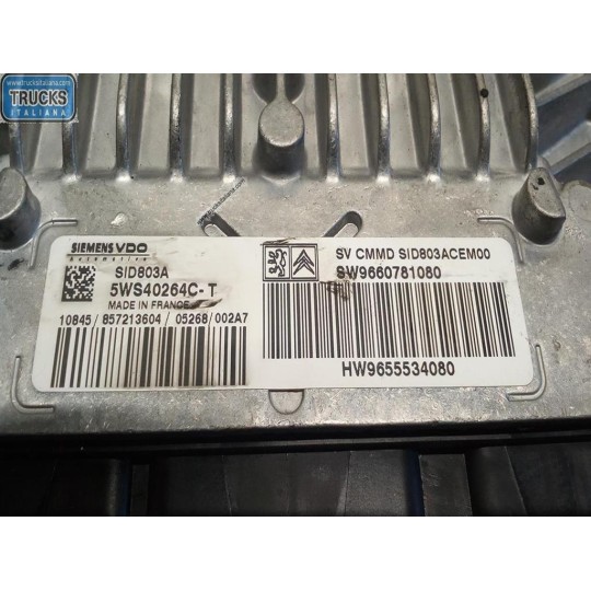 CENTRALINA MOTORE PEUGEOT 407 2004>2012 usato