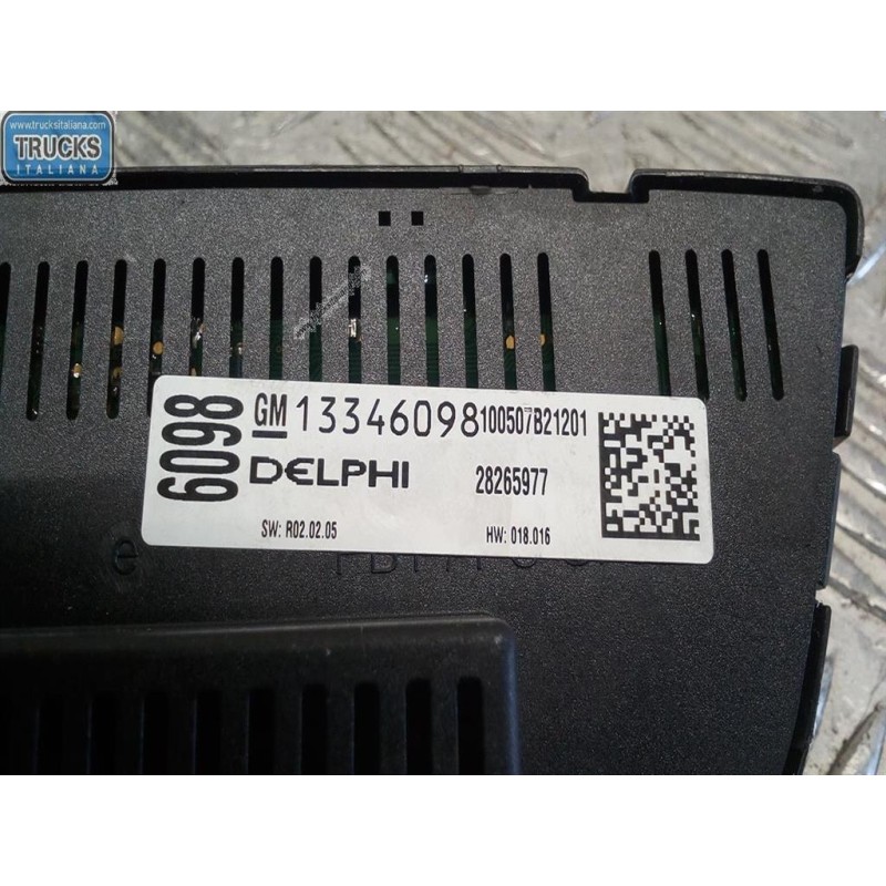 OPEL AC CONTROL UNIT OPEL Astra J 2009>2012 used