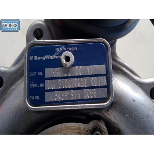 TURBOCHARGES 
 FIAT Sedici 2009>2014 used