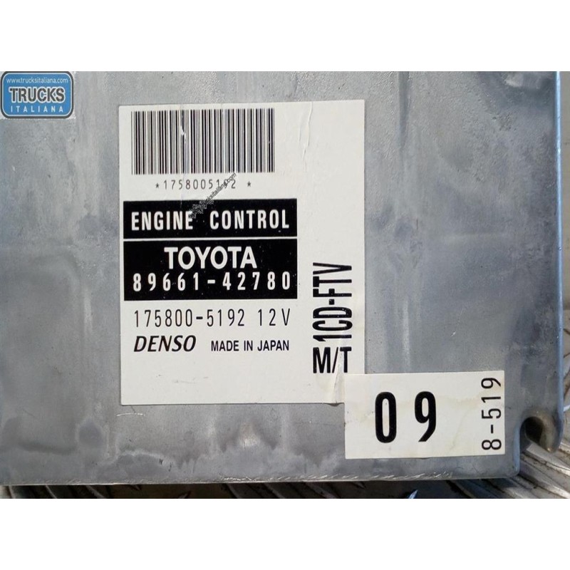 TOYOTA ENGINE UNIT TOYOTA Rav 4 2000>2003 used