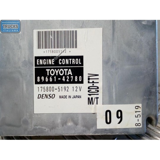 CENTRALINA MOTORE TOYOTA Rav 4 2000>2003 usato